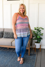 Load image into Gallery viewer, Mix It Up Striped Tank
