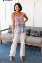 Load image into Gallery viewer, Mix It Up Striped Tank