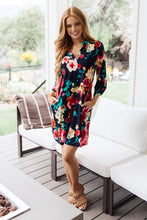 Load image into Gallery viewer, Moonlit Garden Floral Midi Dress