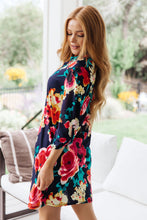 Load image into Gallery viewer, Moonlit Garden Floral Midi Dress