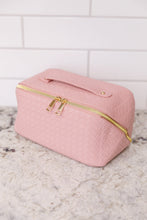 Load image into Gallery viewer, New Dawn Large Capacity Cosmetic Bag in Pink