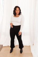 Load image into Gallery viewer, Next Level Black Flare Jeans