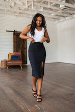 Load image into Gallery viewer, Pencil Me In Pencil Skirt in Black