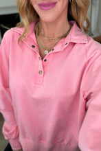 Load image into Gallery viewer, Sweet As Can Be Half Button Sweater