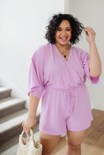 Load image into Gallery viewer, Purple Promise Romper