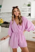 Load image into Gallery viewer, Purple Promise Romper