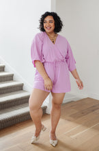Load image into Gallery viewer, Purple Promise Romper