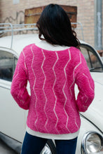 Load image into Gallery viewer, Pop Culture Zig Zag Sweater