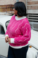 Load image into Gallery viewer, Pop Culture Zig Zag Sweater