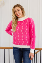 Load image into Gallery viewer, Pop Culture Zig Zag Sweater