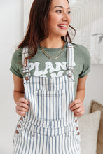 Load image into Gallery viewer, Railroad Stripe Overalls