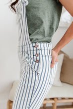Load image into Gallery viewer, Railroad Stripe Overalls