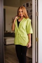 Load image into Gallery viewer, Ray of Sunshine Linen Blazer