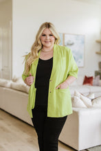 Load image into Gallery viewer, Ray of Sunshine Linen Blazer