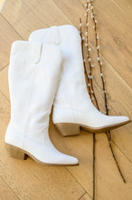 Load image into Gallery viewer, Shania Cowgirl Boots In White