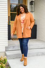 Load image into Gallery viewer, She's On Point Collared Coat In Rust