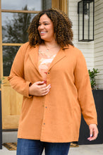 Load image into Gallery viewer, She's On Point Collared Coat In Rust