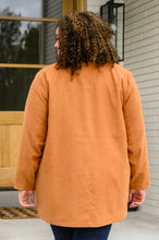 Load image into Gallery viewer, She's On Point Collared Coat In Rust