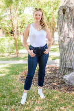 Load image into Gallery viewer, Sofia Dark Wash Skinny Jeans