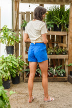 Load image into Gallery viewer, Start the Day Shorts in Blue