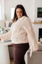 Load image into Gallery viewer, Sweet Surrender Fringe Sweater