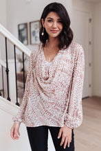 Load image into Gallery viewer, Take Flight Cowl Neck Top