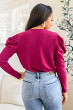 Load image into Gallery viewer, Take Me Out Faux Wrap Bodysuit In Magenta