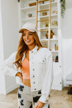 Load image into Gallery viewer, Tell Me More Crop Tank In Coral