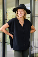 Load image into Gallery viewer, The Finale Top in Black