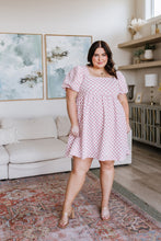 Load image into Gallery viewer, The Moment Checkered Babydoll Dress