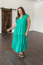 Load image into Gallery viewer, Tiers in Heaven Tiered Midi Dress