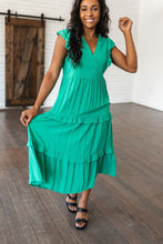 Load image into Gallery viewer, Tiers in Heaven Tiered Midi Dress