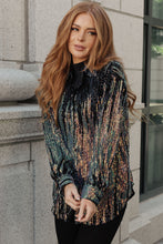 Load image into Gallery viewer, Too Glitz to Glam Button Up Shirt
