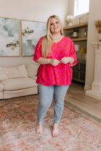 Load image into Gallery viewer, Unforgettable V-Neck Animal Print Blouse