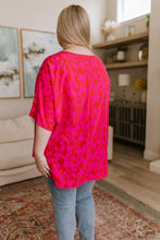 Load image into Gallery viewer, Unforgettable V-Neck Animal Print Blouse