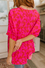 Load image into Gallery viewer, Unforgettable V-Neck Animal Print Blouse