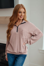 Load image into Gallery viewer, Up for Discussion Half Zip Pullover
