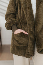Load image into Gallery viewer, Where's My Coffee Cardigan in Olive