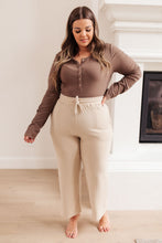 Load image into Gallery viewer, Wide Legged & Cozy Sweatpants in Sand