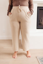 Load image into Gallery viewer, Wide Legged & Cozy Sweatpants in Sand