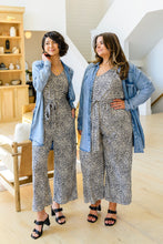 Load image into Gallery viewer, Wild Thing Animal Print Jumpsuit