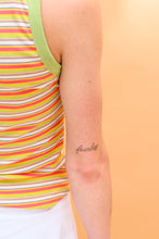 Load image into Gallery viewer, Words For A Season Temporary Tattoo