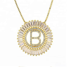 Load image into Gallery viewer, PREORDER: Radiant Initial Necklace