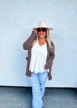 Load image into Gallery viewer, PREORDER: Reese Ribbed Cardigan in Seven Colors