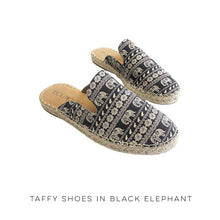 Load image into Gallery viewer, Taffy Shoes in Black Elephant
