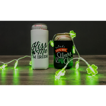 Load image into Gallery viewer, *Ready to Ship| St. Patrick’s Day Neoprene Slim &amp; Regular Can Holders
