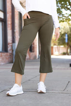 Load image into Gallery viewer, *Ready to Ship | The Shyla - Olive High Waisted Gaucho Pants
