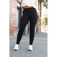 Load image into Gallery viewer, “Buttery soft black leggings for women with high waistband
