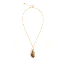 Load image into Gallery viewer, Desert Haze Long Stone Pendant Necklace
