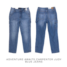 Load image into Gallery viewer, Adventure Awaits Carpenter Judy Blue Jeans
